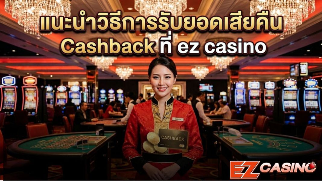 ku casino แนะนำวิธีรับยอดเสียคืน (Cashback) ที่ ez casino ปี 2026