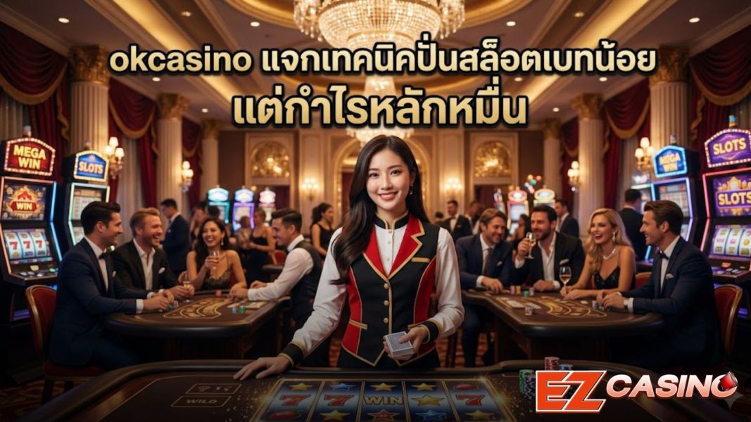 okcasino กับความจริงของเทคนิคปั่นสล็อต ใช้อย่างไรให้เข้าใจเกมมากขึ้น (อัปเดต 2026)