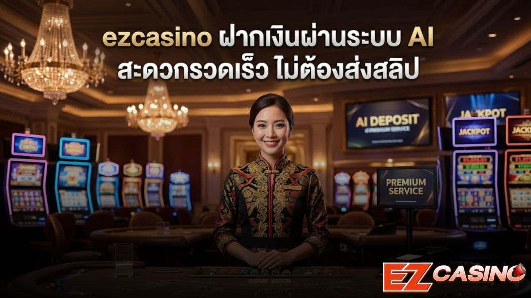 ezcasino ฝากเงินผ่านระบบชำระเงินอัตโนมัติด้วย AI ในปี 2026 ปลอดภัย รวดเร็ว และใช้งานอย่างไรให้มั่นใจ
