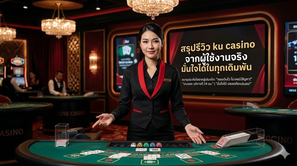 สรุปรีวิว ku casino จากผู้ใช้งานจริง ปี 2026 มั่นใจได้ในทุกการเดิมพัน