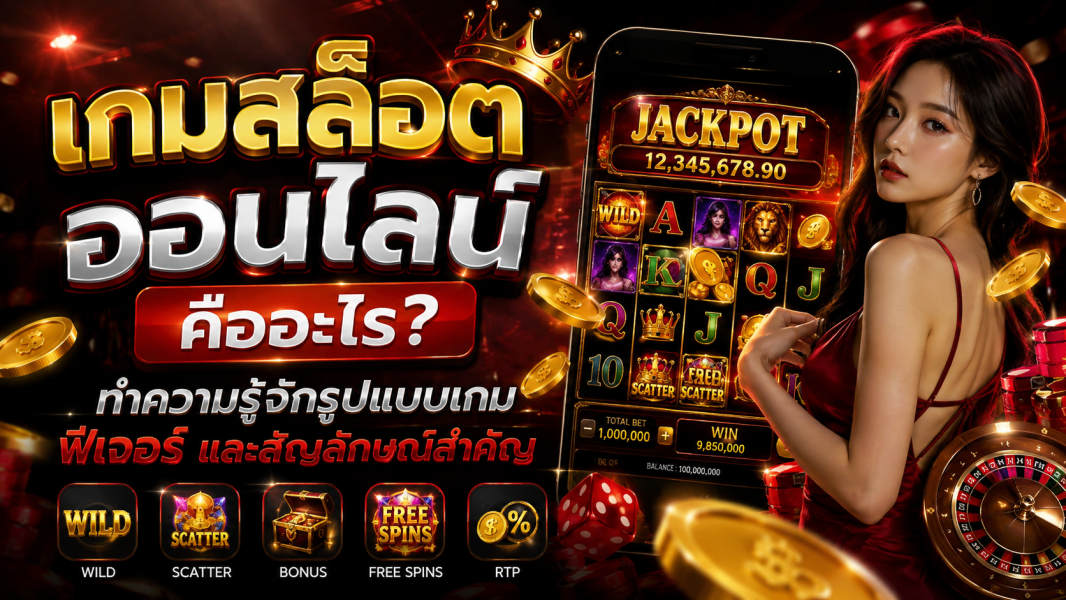 สล็อตออนไลน์ คืออะไร? ทำความรู้จักรูปแบบเกม ฟีเจอร์ และสัญลักษณ์สำคัญ 2026