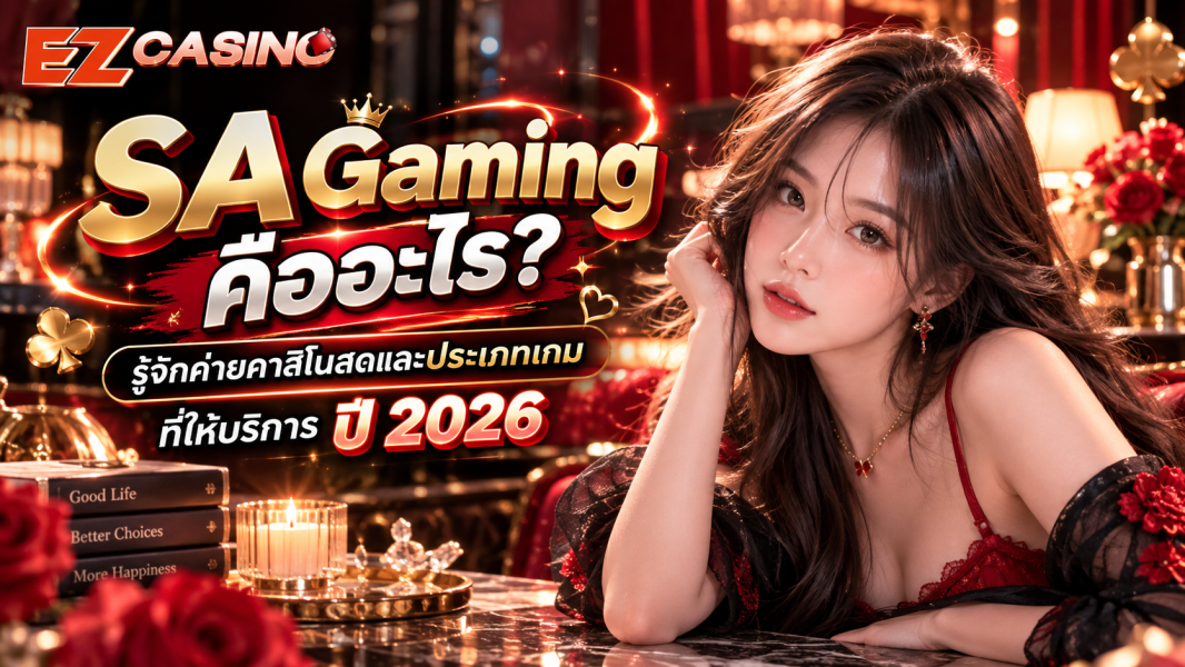 SA Gaming คืออะไร? รู้จักค่ายคาสิโนสดและประเภทเกมที่ให้บริการ ปี 2026