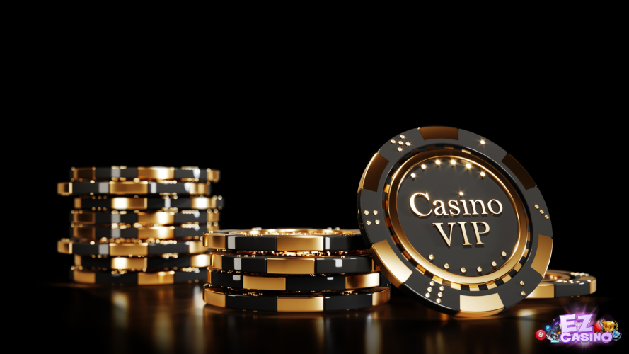 ชิพสีดำ-ทอง จาก คาสิโนออนไลน์เว็บตรง อย่าง ezcasino ที่ถือว่าเป็น คาสิโนออนไลน์อันดับ 1