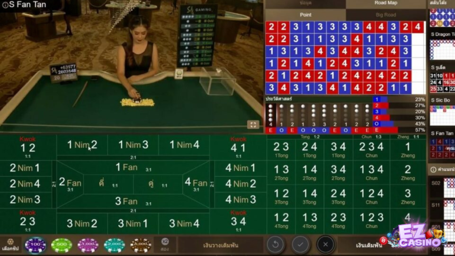 เกมกำถั่ว ออนไลน์ ที่เปิดให้บริการบนเว็บ ezcasino