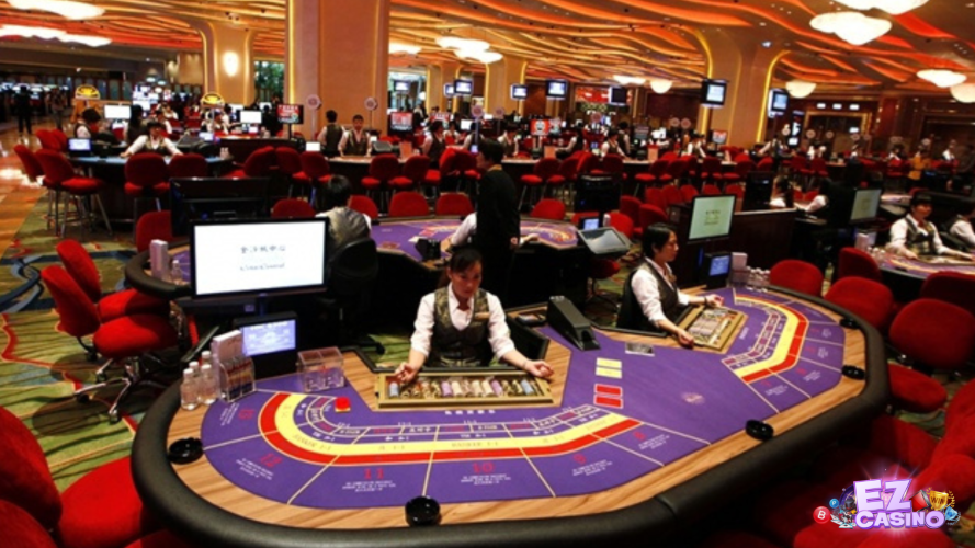 ภาพบรรยากาศของ คาสิโน1688 จากเว็บ ezcasino ที่ให้บริการ casino online ครบวงจร